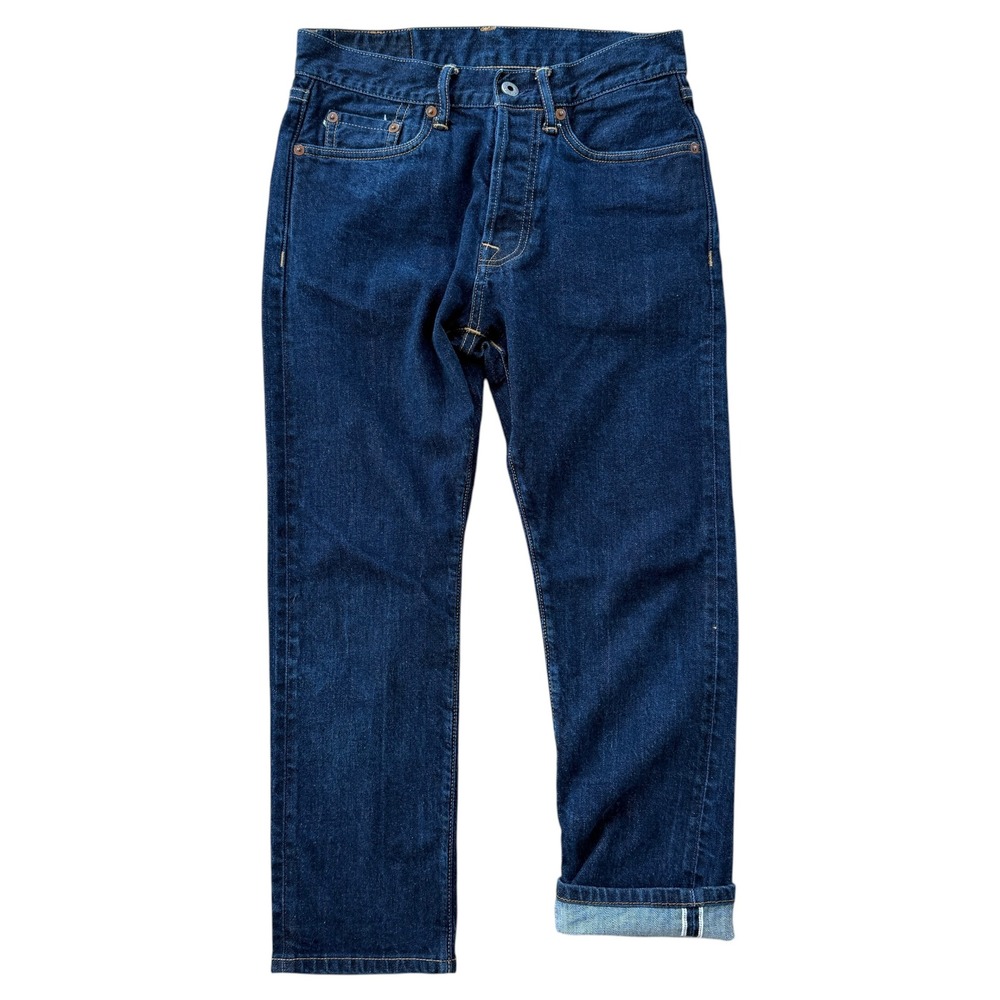 Red Tornado Selvedge Denim Jeans Straight Leg Indigo Size 29 Blue Japanese